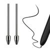 Tips Replacement with Clip Titanium Alloy Plastic Fine Point Pencil Nibs for Samsung Tab S22/S23/S24 Ultra S Pen