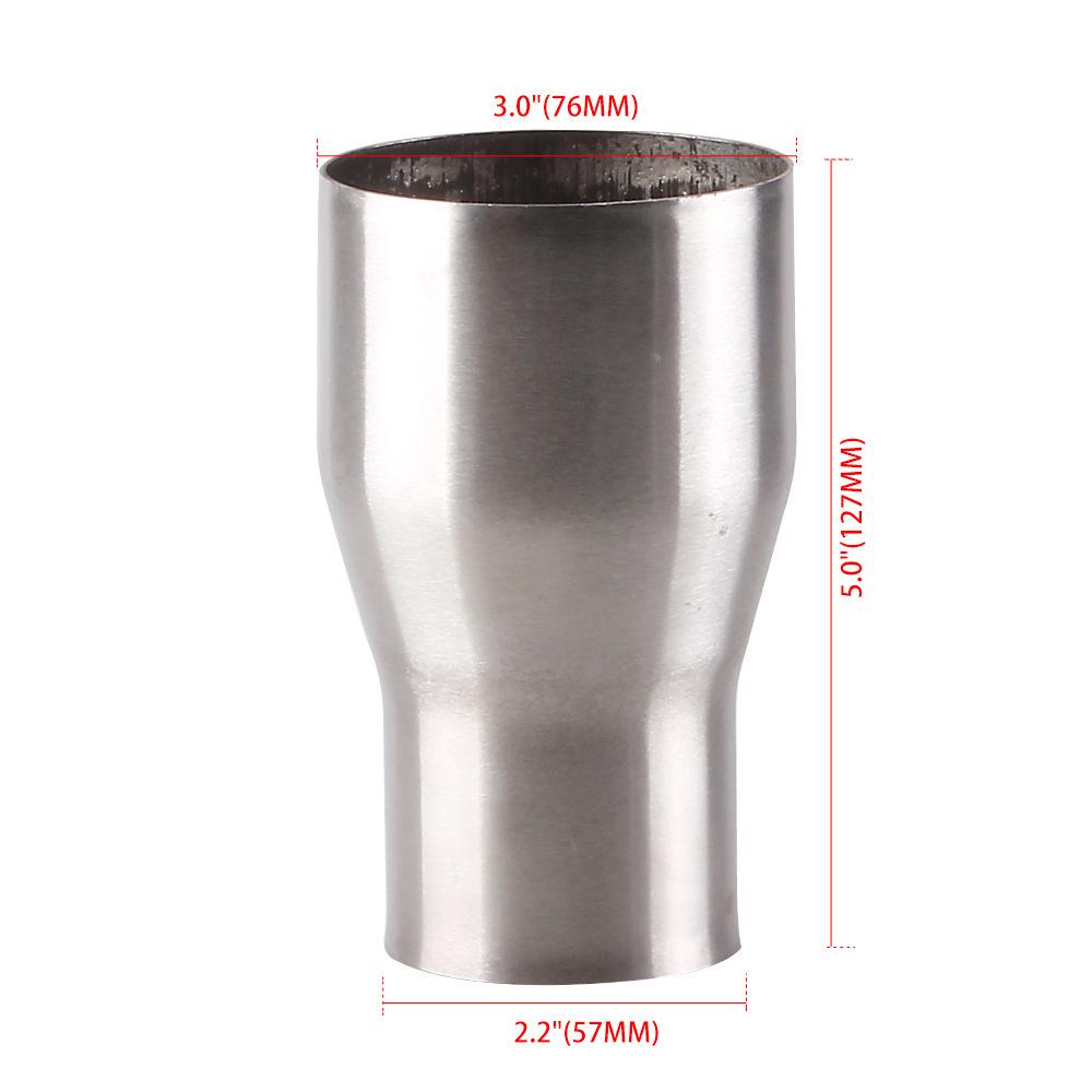 51-76mm Car Exhaust Intake Pipe Reducer Adapter