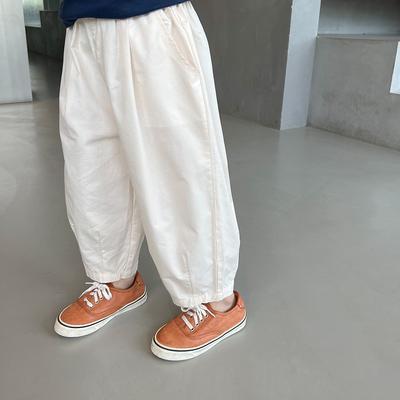 Boys' Pants, Casual Workwear Pants, Spring And Autumn Children'S Big Boys' Fashion Trend, Loose Pants, Trendy Ankle Pants