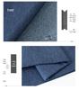 Frühlings-/Sommer-gewaschener Denim-Stoff für Kinderbekleidung, Jugendhemden, Taschen, Schuhe und Hüte - 16s reine Baumwolle