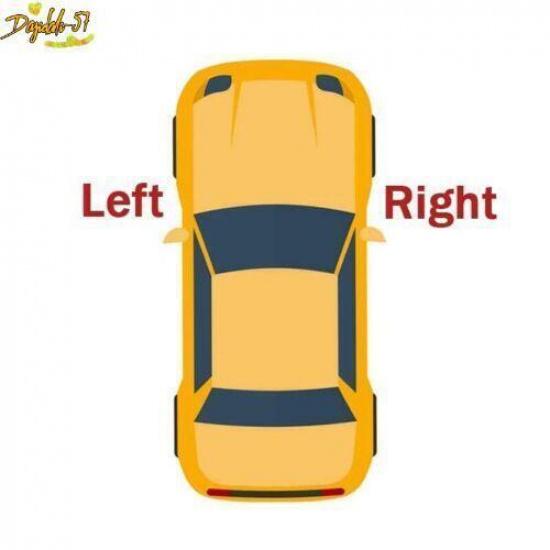 Front Bumper Fog Light Cover Honeycomb Grille Left Side For VW TIGUAN 2012-2018