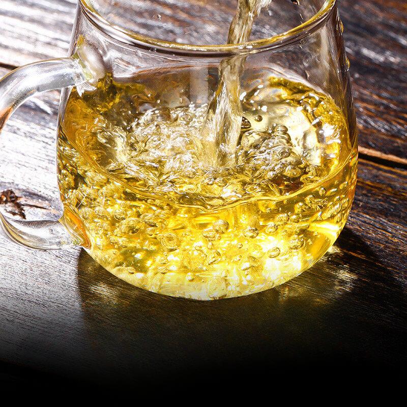 2024 Early Spring Ancient Tree Pu'er Raw Tea Cake Menghai Yunnan Qizi Cake Tea