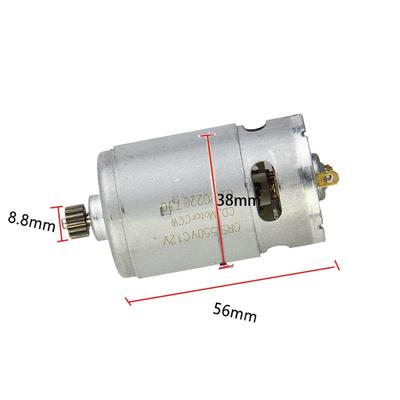 12V 13 Teeth 550VC8518 Gear Motor for GSR12V15 TSR1080 2 LI Rechargeable Electric Drill Screwdriver Rotor Replacement Part