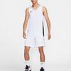 Nike Color Block Breathable V-Neck Sleeveless Basketball Jersey Men Tops White HF0519-100