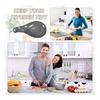 uxcell 4pcs Heat Resistant Plastic Spoon Rest for Kitchen Counter, Utensil Holder for Ladle and Spoon, Black, 21x10.5cm