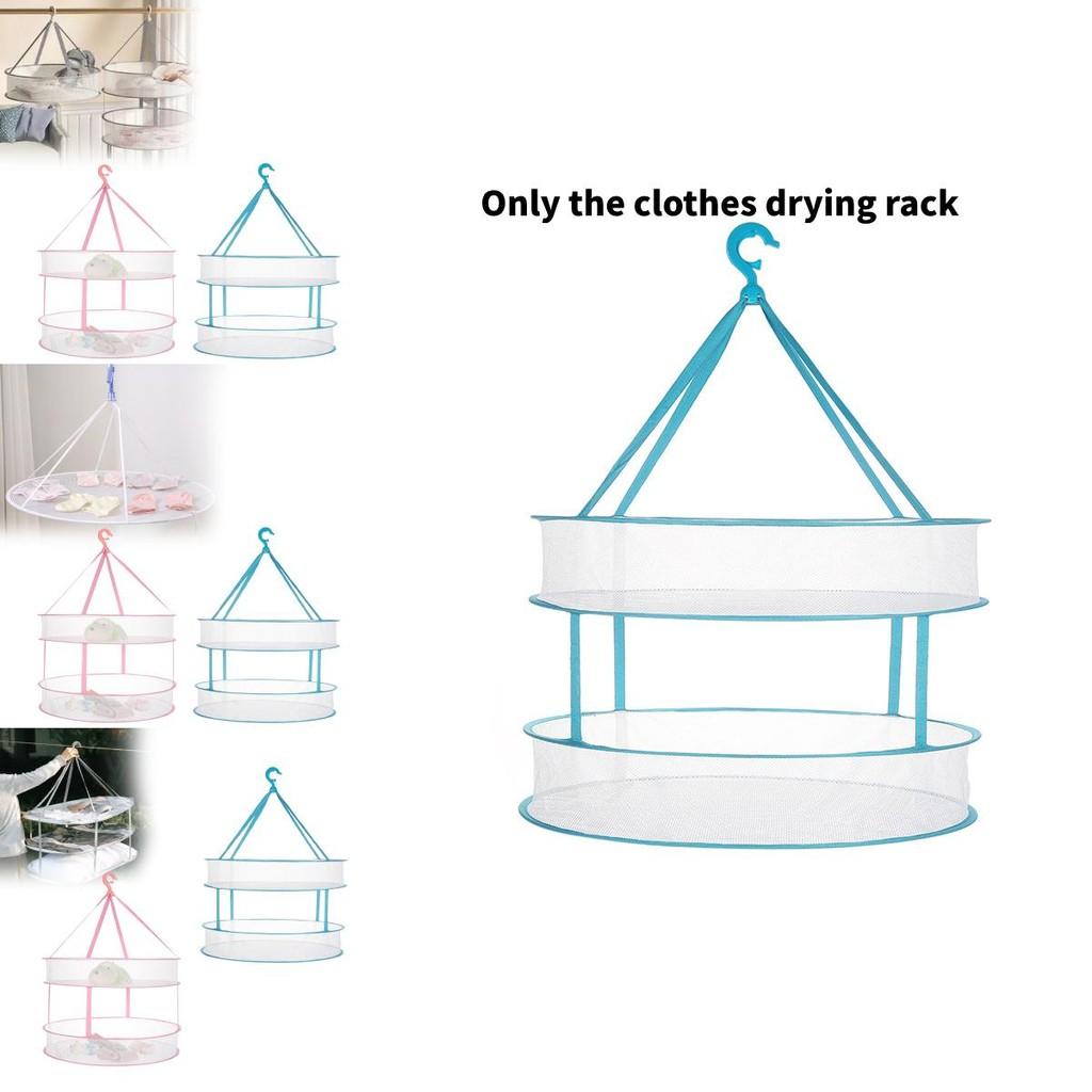 Laundry Drying Basket With Foldable Design For Home And Apartment Use