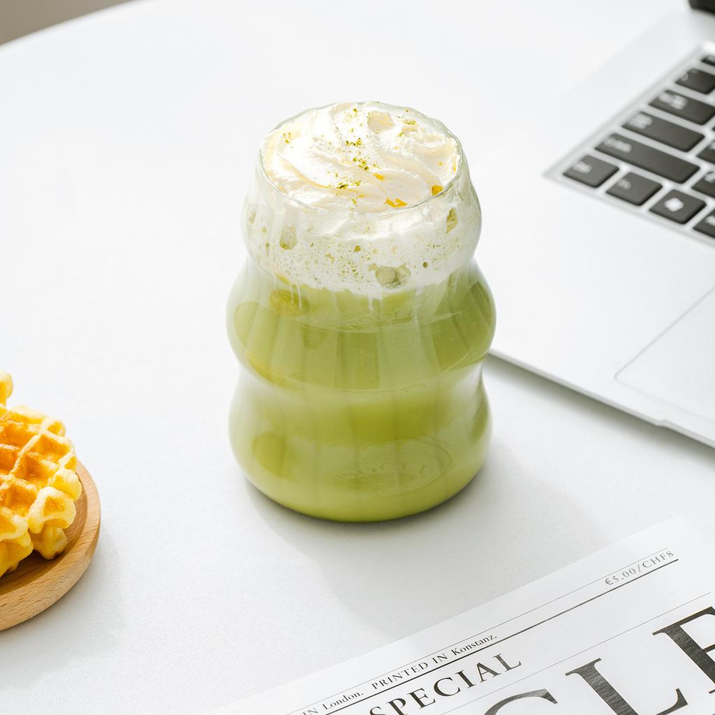 7 Pcs Matcha Whisk Set with Ceramic Bowl Glass Cup Japanese Ceremony Matcha Tea Making Tools Matcha Kit for Tea Ceremony