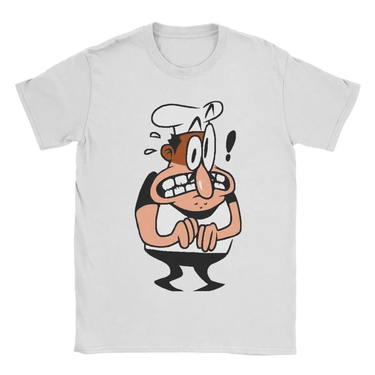 Men s and Women s T-shirts Men Stressed Peppino Pizza Tower T Shirt Pure Cotton Clothing Novelty S