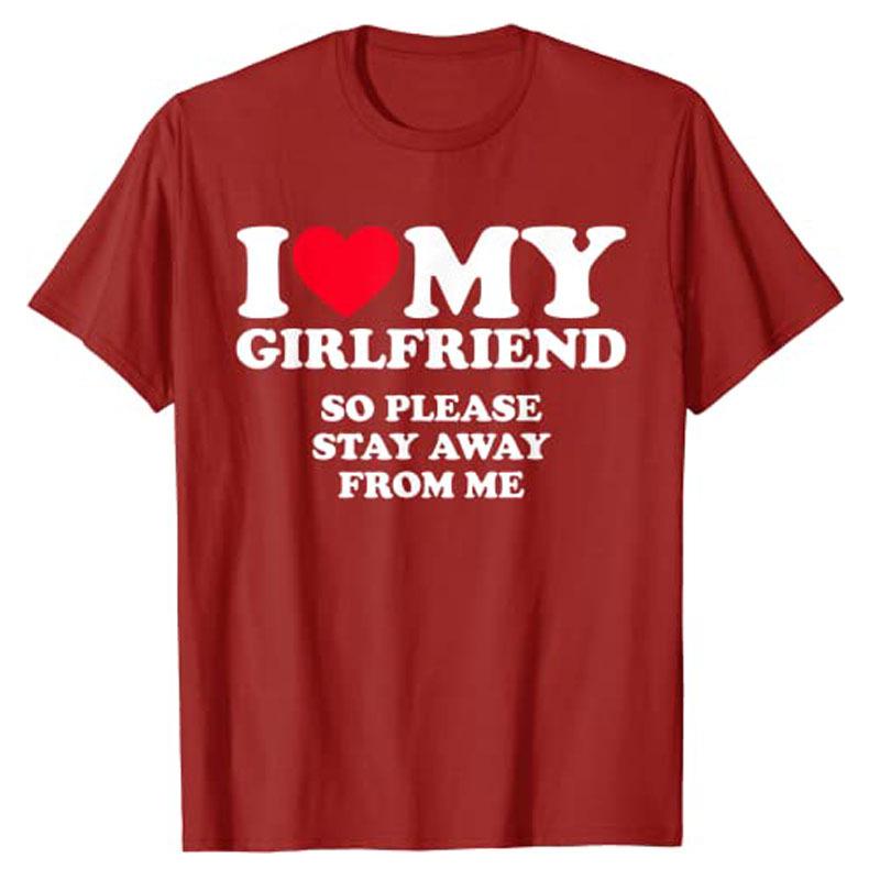 I Love My Partner Clothes: Boyfriend & Girlfriend Tees