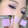 Monochrome Eyeshdaow Palette Matte Glitter Green Blue Eyeshadow Pigments Waterproof Mashed Potato Matte Purple Eye Shadow Makeup