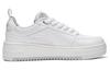 Li Ning Floating Light Slip Resistant Abrasion Resistant Low top Skateboard Shoes Women's White Gray AGCT142-1