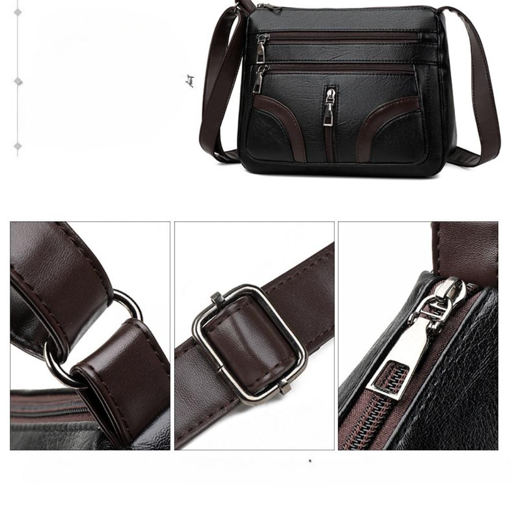Women's Crossbody Bags Female Literary Single Shoulder Texture Bag Women's Handheld Shoulder Bag