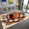 Baltimore Orioles Logo Carpet Rug for Living Room Bedroom Home Sofa Decoration,Kids Play Non-slip Floor Mat