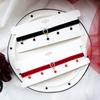 Collana Choker Elegante da Donna Rosso Vino con Cristalli - Accessorio per Capodanno e Natale