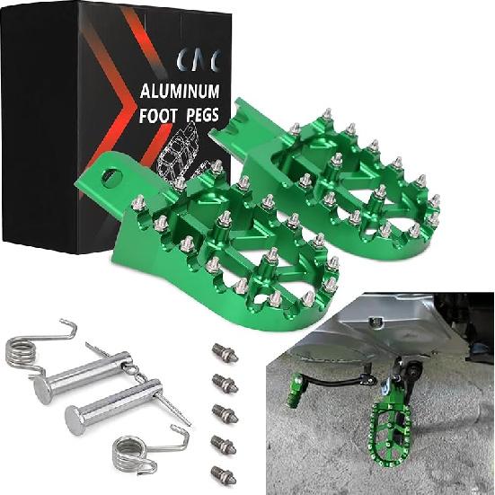 JFG RACING Dirt Bike Foot Pegs,Universal CNC Motorcycle Pit Mini Bike Pegs For YZ KX TTR PW XR CRF 50 70 80 85 100 110 Tao Tao DB-X RFZ Lifan KAYO -