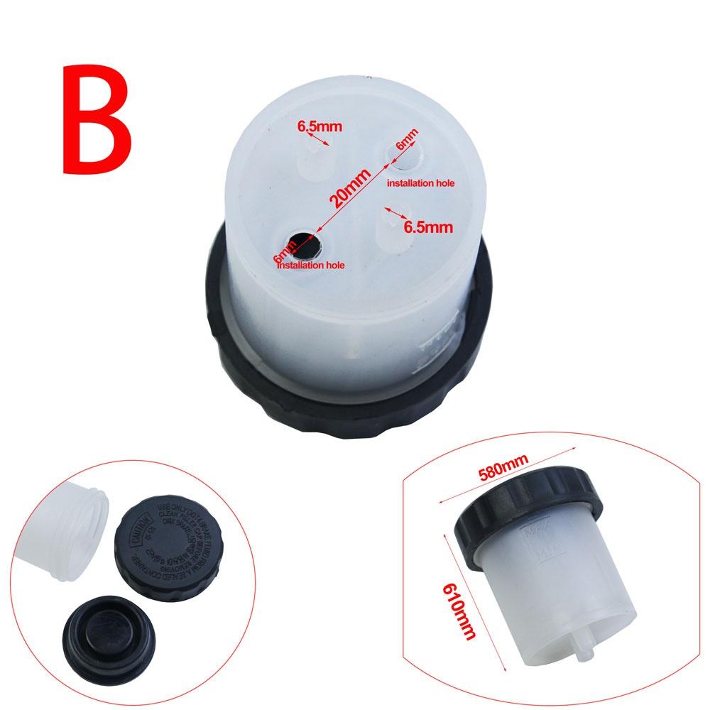 Universal Motorcycle Lever Brake Oil Tank Foot Brake Master Cylinder Oil Cup Fluid Bottle Reservoir Dirt Bike Scooter Pitbike