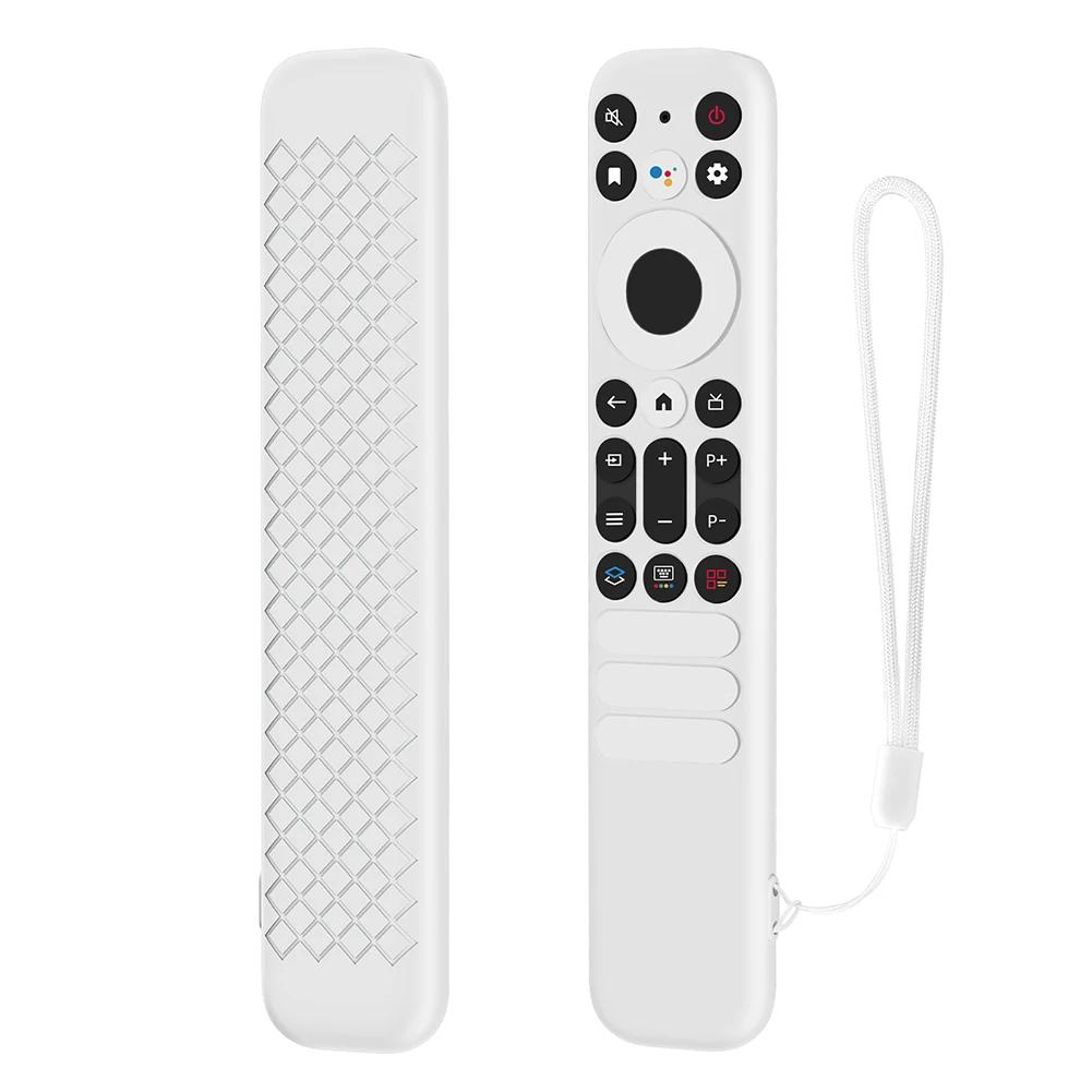 Silicone Protective Case for TCL RC902V Remote Control Smart TV Protective Cover Sleeve For TCL-RC802NU1 Full Package Protective