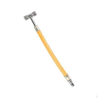 Tire Inflator Hose Adapter Air Pump Extension Tube Repair Tools Compact Inflation Connector for