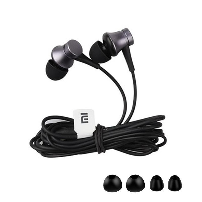 Original Xiaomi Piston 3 Earphone Bass Wired 3.5MM In-ear Sport Headphone with Mic Headset for Phone Xiaomi Samsung Huawei