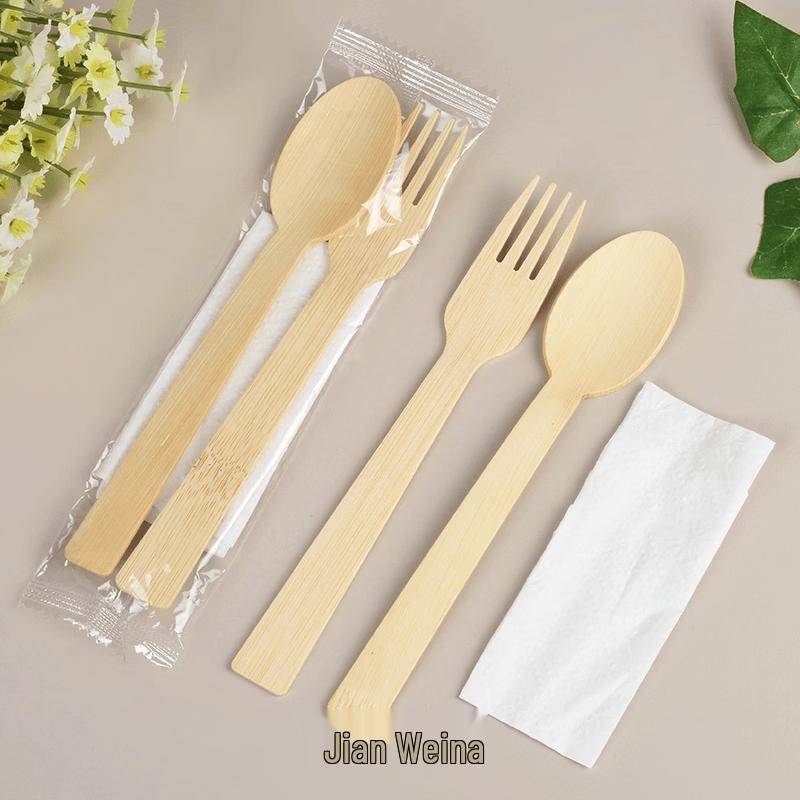 

Biodegradable Disposable Plastic Cutlery Set
