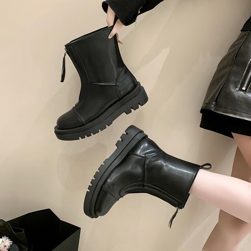 Martin boots women's 2025 new popular women's platform shoes summer board shoes hollow women's shoes sports shoes
