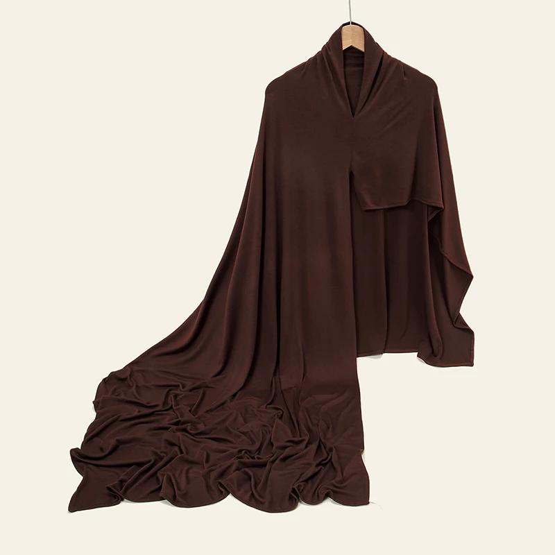 

Muslim Women s Hats, Headscarves, Fashionable Modal Knitted Headscarves, Scarves, Shawls, Soft Long Wraps, Church Prayers кавовий