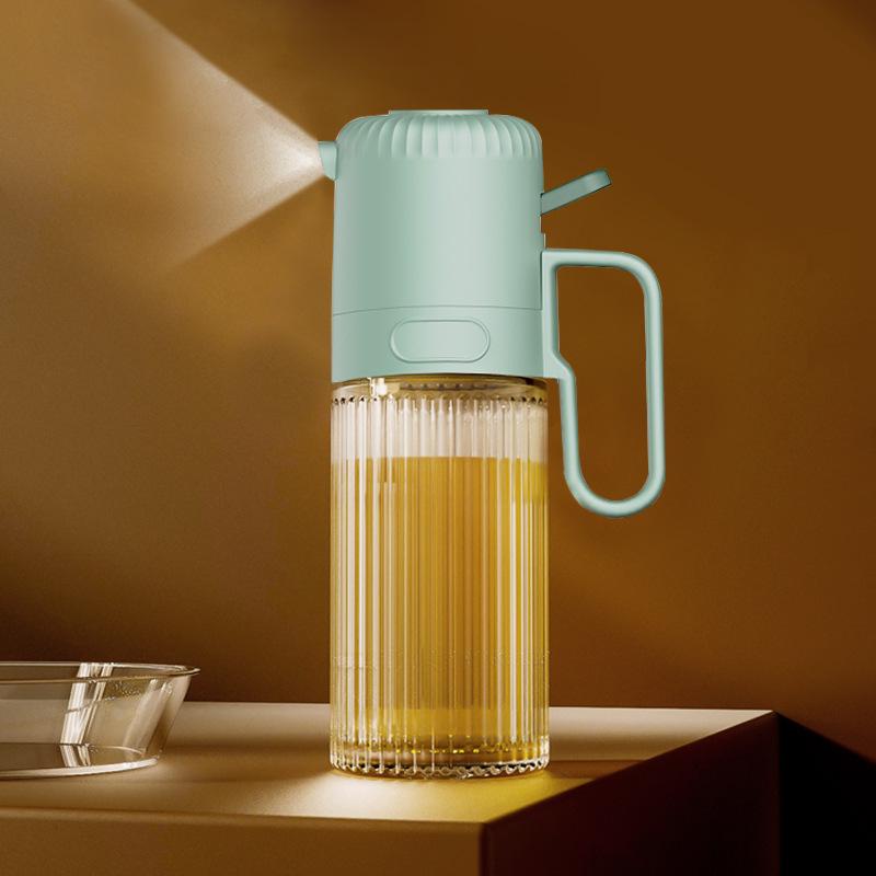 Glass Olive Oil Spray Bottle Atomizer for Air Fryers and Household Cooking