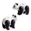 Jm024 Animal Building Block Bag Protection Animal Panda Assembly Puzzle Building Block Toy Ornament Collection