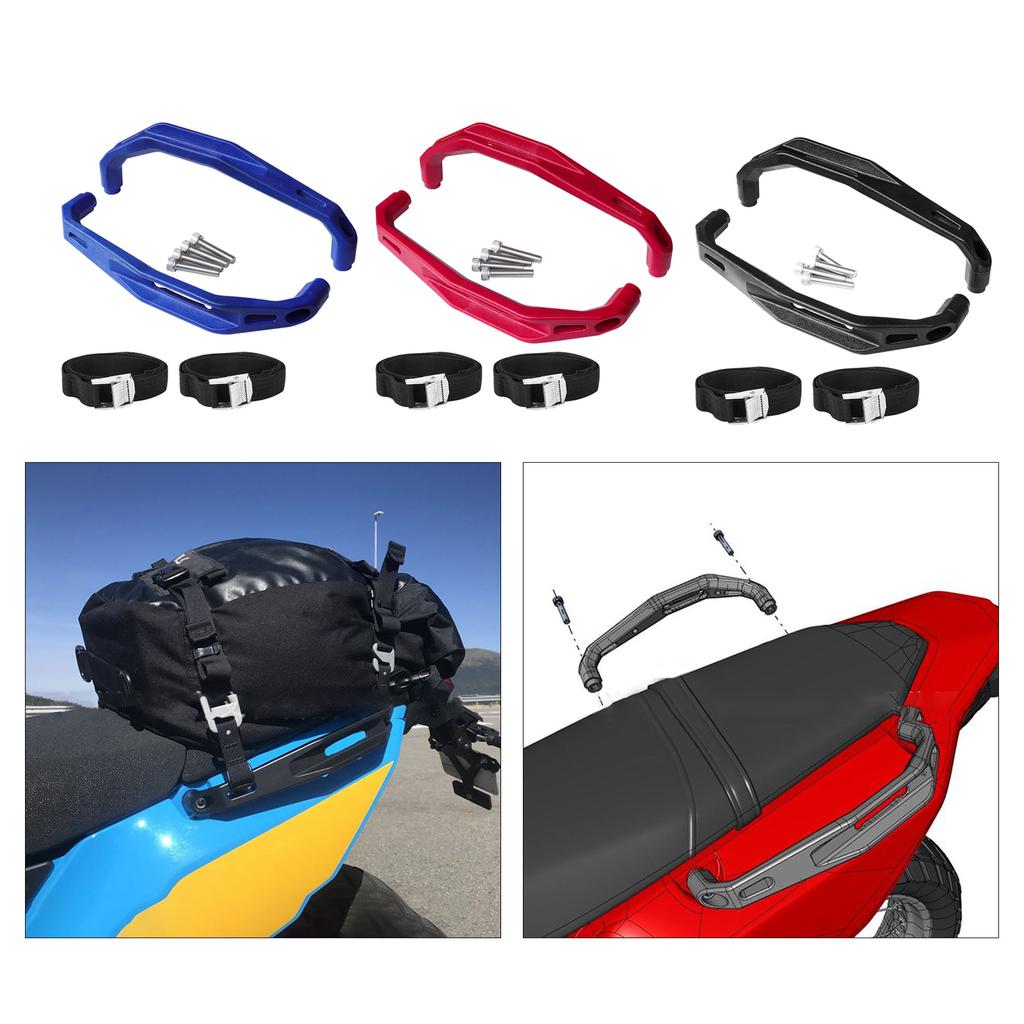 Motorbike Accessories Passenger Rear Grab Handle Seat Hand Handle Grab Bar Rail Compatible for Tenere700 XT700Z XT 700 Z