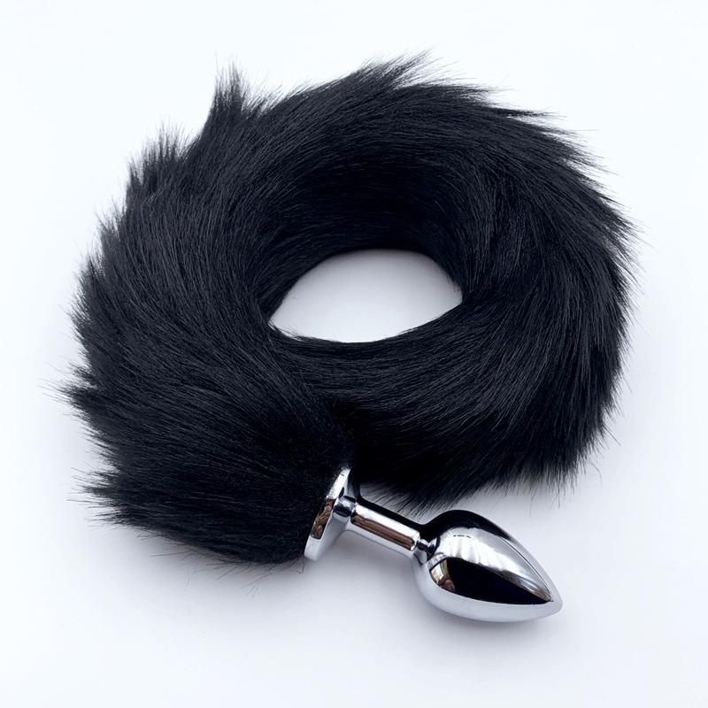 4 Sizes Metal Butt Plug Fox Tail Intimate Toys Anal Extender Dilator Sex Shop Products Erotic Games Goods For Adult products