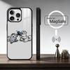 Simons Cat Phone Case For iPhone17,16,15,14,13,12,11 Plus,Pro Max Magnetic For Magsafe Wireless Charging