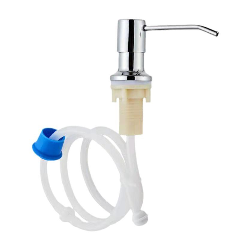 Stainless Steel Kitchen Sink Soap Dispenser with Extension Tube