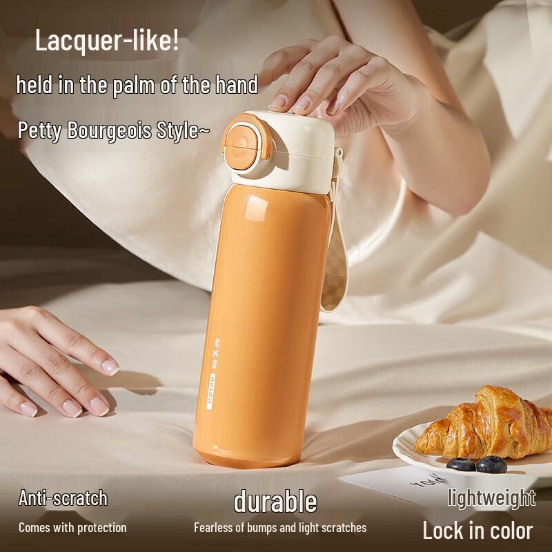 Wushengwu Insulated Straw Thermos for Women & Children