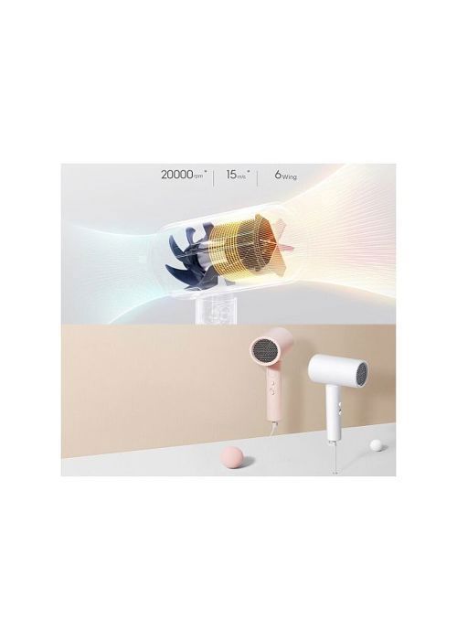 Sèche-cheveux - Xiaomi - H101 - Blanc - 1600W - Pliable - 2 vitesses