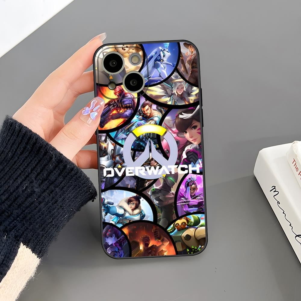 

O-Over-watchS Phone Case For Iphone 17 Pro Max 16 15 14 Pro Max 13 Mini 11 12 Xr X Xs SE Plus Back Cover iPhone12 ProMax