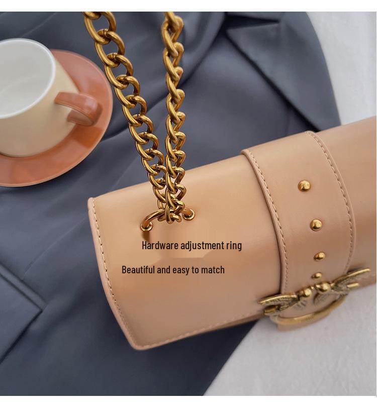 Damen 2024 Crossbody-Kettentasche - Stilvolles koreanisches kleines quadratisches Design