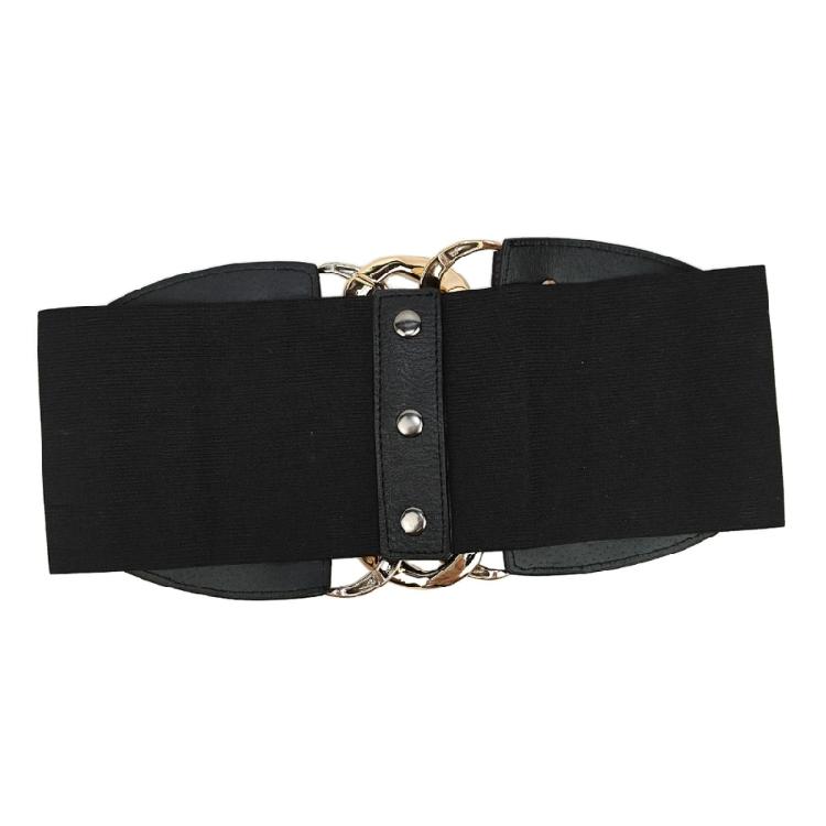 Cool Wide Corset Elastic Waistband for Women Girl Daily Wear PU Leather Comfortable Waist Strp for Casual Formal Outfit