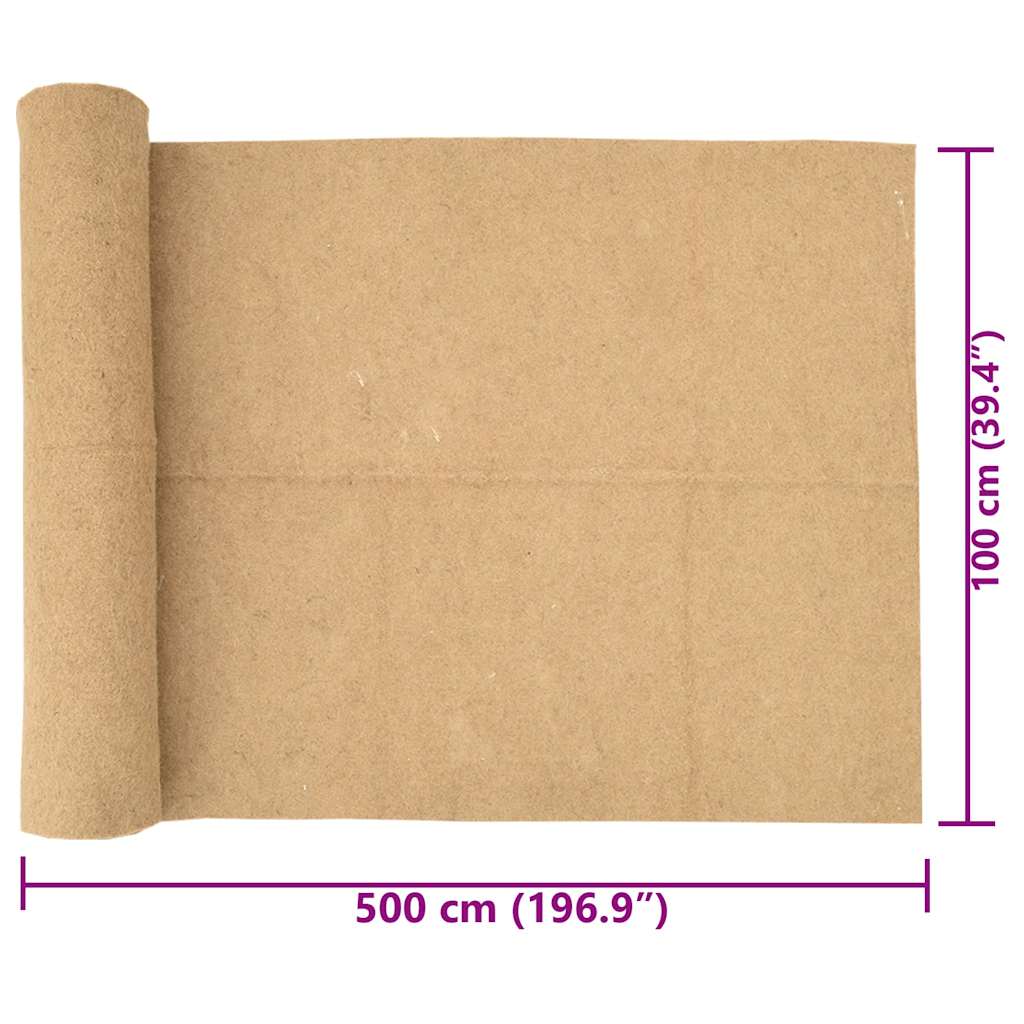 Haustiermatte Hanf 1x5 m 5 mm