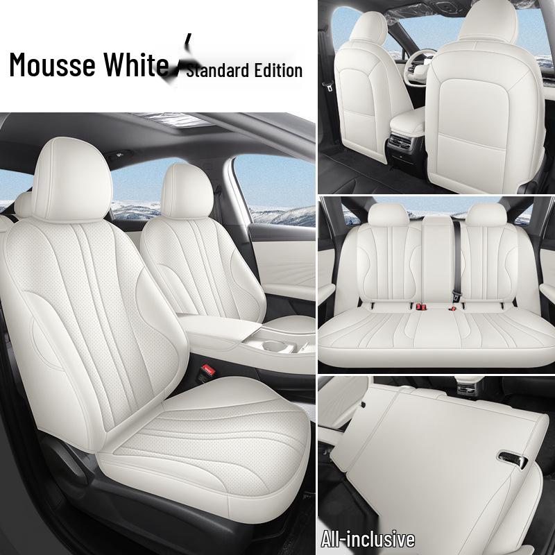 Roewe M7DMH Original Perforerade Läder Bilbarnstolsskydd - Andningsbara & Hälsobevarande