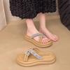 Fashion Female Shoes House Slippers Platform Luxury Slides Summer Clogs Woman 2025 Soft Designer Beach Concise Beach Shoes Slippers Casu