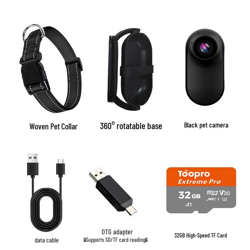 Adjustable Angle Pet Vlog Camera for Cats & Dogs