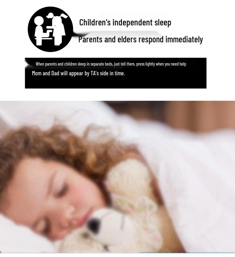 Elderly Wireless Emergency Alarm with Lanyard & Music Bracelet