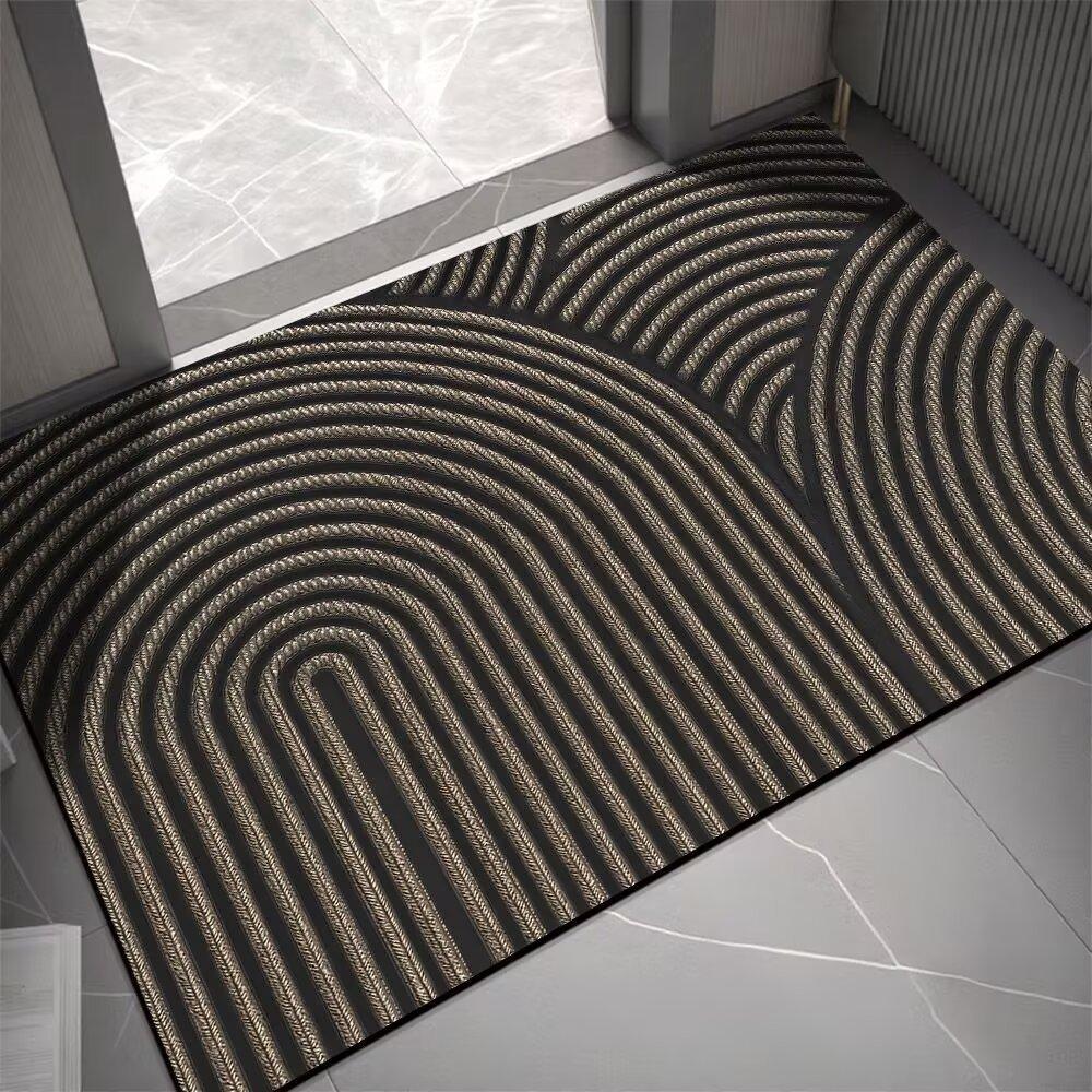 

3D Коврик для пола в ванной комнате, Бытовой впитывающий коврик для ног с противоскользящим покрытием, Коврик для входной двери 60*90cm