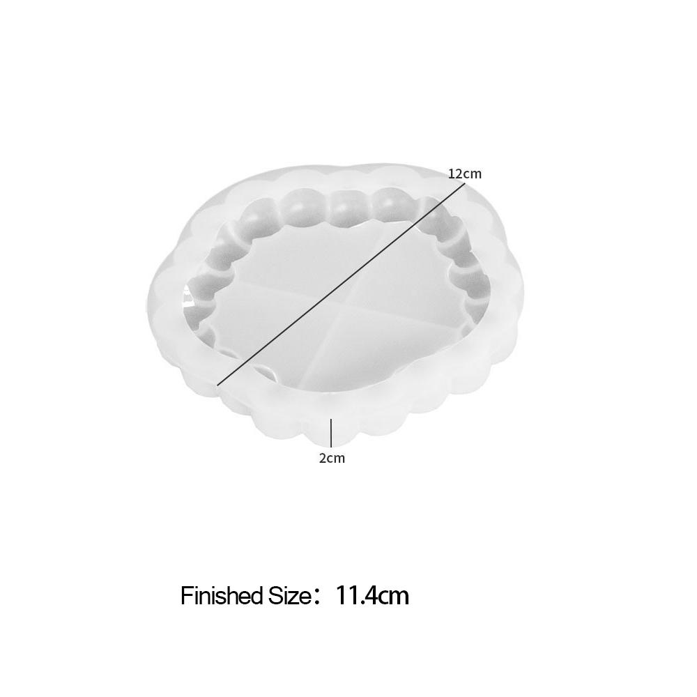 

1PC Geometric Bubble Cup Mat Silicone Mold Storage Cup Bottom Support Geometric Cup Mat