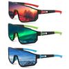 Neue Sonnenbrille mit großem Rahmen für Herren Outdoor-Sport-Sonnenbrille Damenbrille Ski-Brille UV400