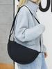 Women's Lightweight Nylon Dumpling Crossbody Bag - Trendy Japanese Style Shoulder Bag