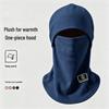 Unisex Winter Scarf and Cycling Headwear: Cold-Protection Velvet Windproof Neck Gaiter