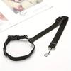 Universal Adjustable Pet Car Seat Belt Headrest Restraint Safety Rope Anti-Shock Travel Leash Pet Car Safety Accessory For Small