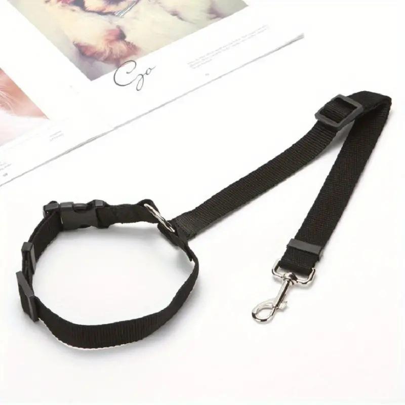 Universal Adjustable Pet Car Seat Belt Headrest Restraint Safety Rope Anti-Shock Travel Leash Pet Car Safety Accessory For Small