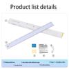 LED Night Light Motion Sensor Light Wireless USB led Cabinet Night Wardrobe Lamp For Kitchen Cabinet Bedroom Wardrobe Sensor LED